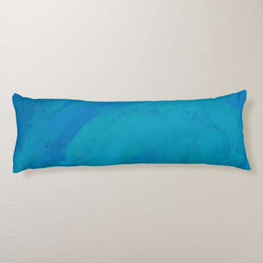 Madras Pset Green en Blue Lichaamskussen (Achterkant)