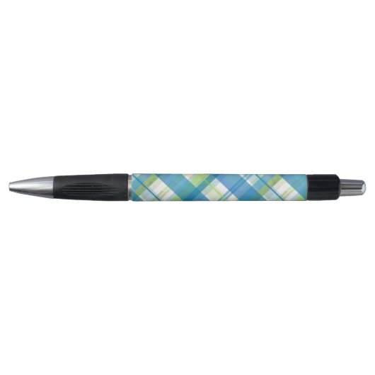 Madras Pset Green en Blue Pen (Voorkant)