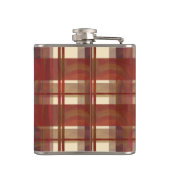 Madras Pset Herfst Red Heupfles (Achterkant)