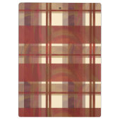 Madras Pset Herfst Red Klembord (Achterkant)