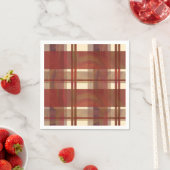 Madras Pset Herfst Red Servet (Insitu)