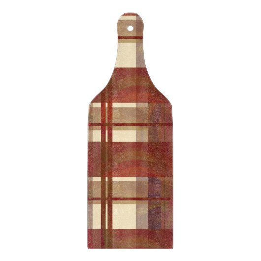 Madras Pset Herfst Red Snijplank (Voorkant)