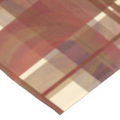 Madras Pset Herfst Red Tafelkleed (Gekanteld)