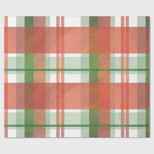 Madras Pset Kerstmis Cadeaupapier (Vlak)