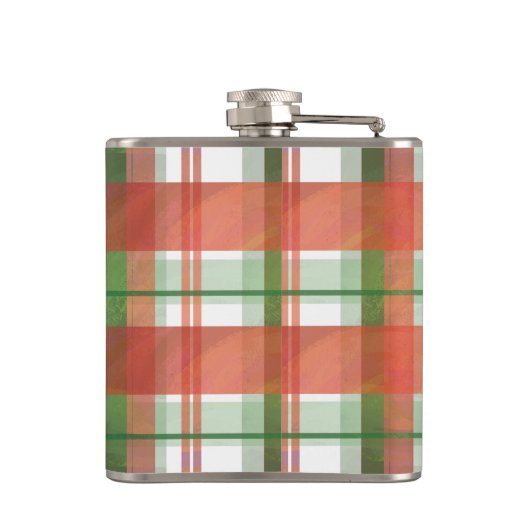 Madras Pset Kerstmis Heupfles (Achterkant)