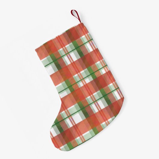 Madras Pset Kerstmis Kleine Kerstsok (Achterkant (Hangend))