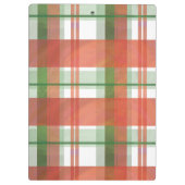 Madras Pset Kerstmis Klembord (Achterkant)