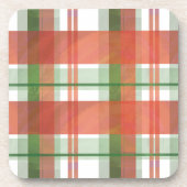 Madras Pset Kerstmis Onderzetter (Voorkant)