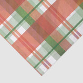 Madras Pset Kerstmis Tissuepapier (Detail)