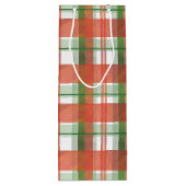 Madras Pset Kerstmis Wijn Cadeautas (Achterkant)