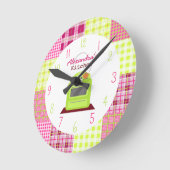 Madras Pset Kitchen Clock Ronde Klok (Hoek)