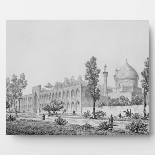 Madrasa-yi Masjid-i Shah Sultan Hussein, in Isfaha Fotoplaat (Voorkant)