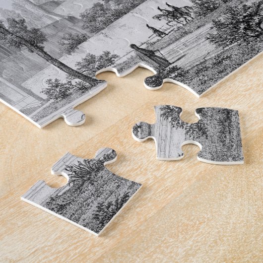 Madrasa-yi Masjid-i Shah Sultan Hussein, in Isfaha Legpuzzel (Zijkant)