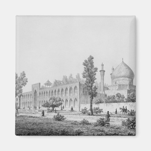 Madrasa-yi Masjid-i Shah Sultan Hussein, in Isfaha Magneet (Voorkant)