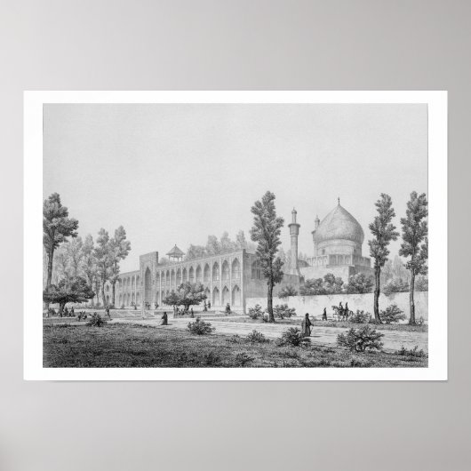 Madrasa-yi Masjid-i Shah Sultan Hussein, in Isfaha Poster (Voorkant)