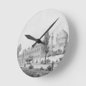 Madrasa-yi Masjid-i Shah Sultan Hussein, in Isfaha Ronde Klok (Hoek)