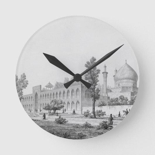 Madrasa-yi Masjid-i Shah Sultan Hussein, in Isfaha Ronde Klok (Voorkant)