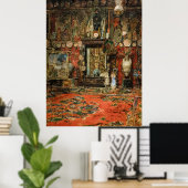 Madrazo Fortuny Studio in Rome Poster (Thuiskantoor)