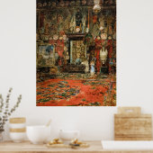 Madrazo Fortuny Studio in Rome Poster (Keuken)