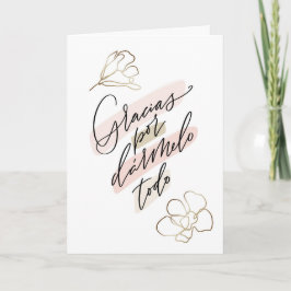 Madre, Abuela Tarjeta Español Kaart