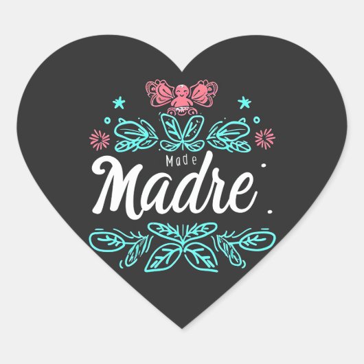 Madre Hart Sticker (Voorkant)