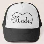Madre Italiaans moederhart Trucker Pet (Voorkant)