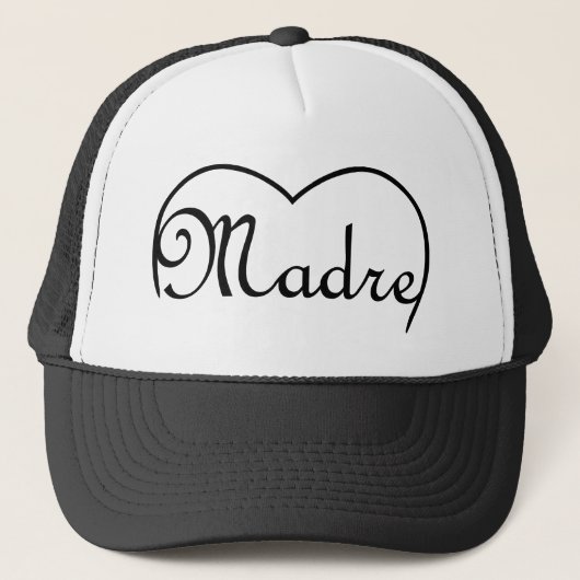 Madre Italiaans moederhart Trucker Pet (Voorkant)