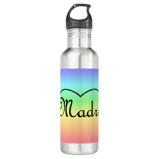 Madre Italire Moederhartregenboog Waterfles