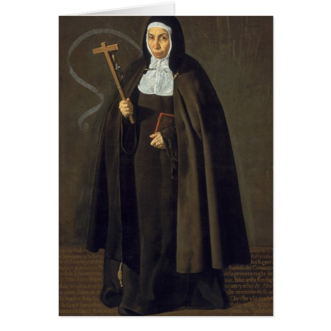 Madre Maria Jeronima de la Fuente, 1620 (Voorkant)