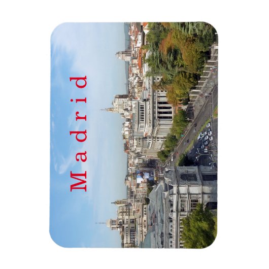 Madrid. #15. magneet (Verticaal)
