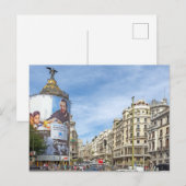 Madrid. 1.  briefkaart (Voorkant / Achterkant)