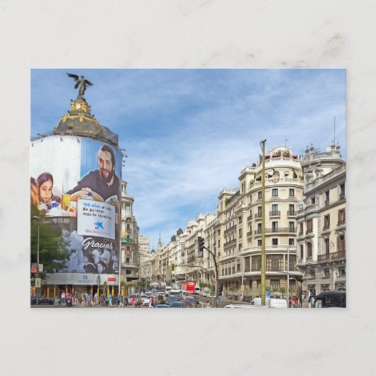 Madrid. 1.  briefkaart (Voorkant)