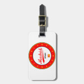 Madrid Bagagelabel (Voorkant verticaal)