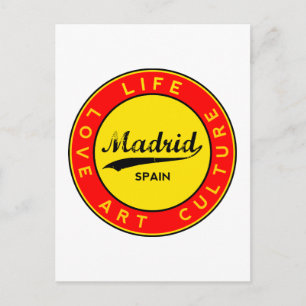 Madrid Briefkaart