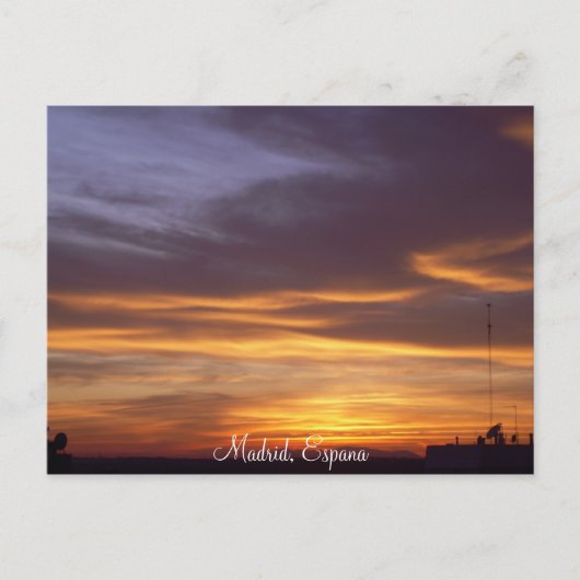 Madrid Briefkaart (Voorkant)