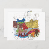 Madrid Briefkaart (Voorkant / Achterkant)