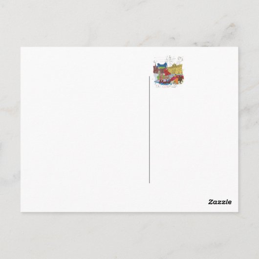 Madrid Briefkaart (Achterkant)