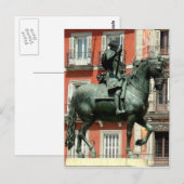 Madrid Briefkaart (Voorkant / Achterkant)