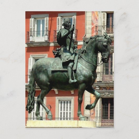 Madrid Briefkaart (Voorkant)