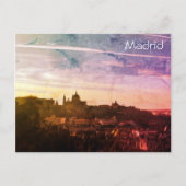 Madrid  briefkaart (Voorkant)