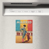 Madrid Bullfighter Spain Travel Magneet (Insitu (Vaatwasser))