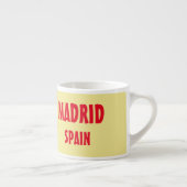 Madrid City Afbeelding Espresso Cup Espresso Kop (Rechts)