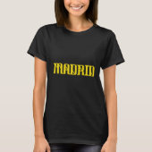 Madrid City  T-shirt (Voorkant)