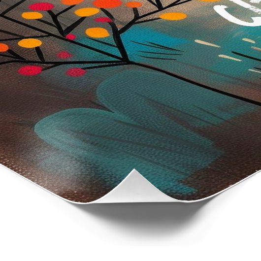 Madrid: Ciudad de Palacios Perfect Poster (Hoek)