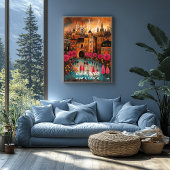 Madrid: Ciudad de Palacios Perfect Poster