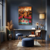 Madrid: Ciudad de Palacios Perfect Poster