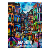 Madrid: De Madrid al Cielo Perfect Poster (Voorkant)