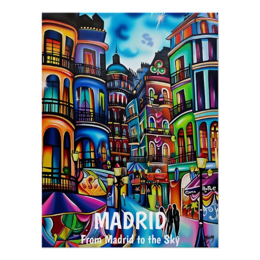 Madrid: De Madrid al Cielo Perfect Poster (Voorkant)