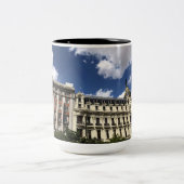 Madrid — Edificio Metrópolis Mug Tweekleurige Koffiemok (Center)