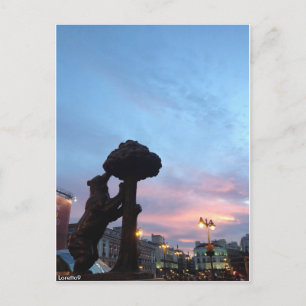 Madrid - El Oso y el Madroño Briefkaart